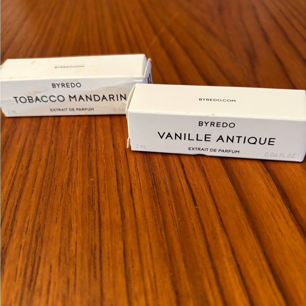 Byredo Vanilla Antique & Tobacco Road